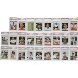 1964 Topps Baseball PSA  Mint 9 Lot of 26 