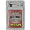 Image 1 : 1966 Topps Baseball First Series Wax Pack GAI NM+ 7.5