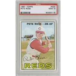 1967 Topps Pete Rose #430 PSA Mint 9 