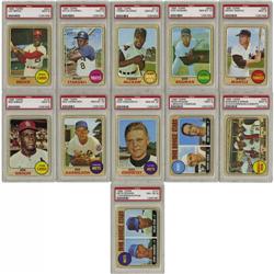 1968 Topps Baseball High-Grade Complete Set 