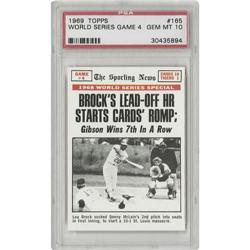 1969 Topps World Series Game 4 #165 PSA Gem Mint