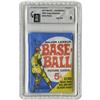 "1969 Topps Baseball Wax Pack, GAI NM-MT 8 "