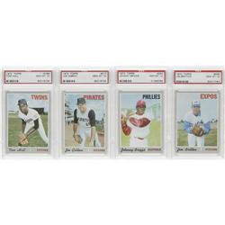 1970 Topps Baseball PSA Gem Mint 10 Lot of 4 