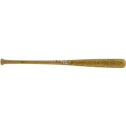 1956 Mickey Mantle Game Bat Signed by KC A's