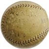 Image 1 : 1919 World Series Game Used Baseball 