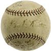 Image 1 : 1928 Babe Ruth Signed First Home Run Baseball 