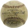 Image 3 : 1928 Babe Ruth Signed First Home Run Baseball 