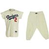 Image 1 : 1956 Randy Jackson Game Worn Dodgers Uniform 