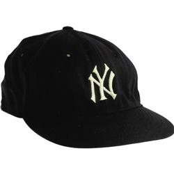 1961 Mickey Mantle World Series Game Worn Cap 