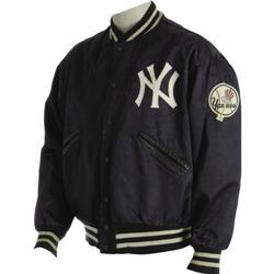 1973 Thurman Munson Game Worn Yankees Jacket 