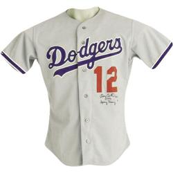 1991 Gary Carter Training Game Worn Uniform