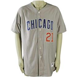 2003 Sammy Sosa Home Run #504 Game Worn Jersey 