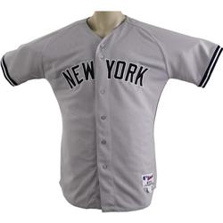 2004 Derek Jeter Game Worn Yankees Jersey 