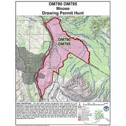 ADF& G SM790 Delta Management Area Moose Tag