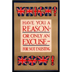 British World War I Poster