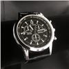 Image 2 : Silver Tone FHD Men's Wrist Watch