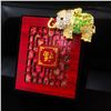 Image 3 : Bejeweled Green And Gold Rhinestone Ganesh Chaturthi Elephant Pendant Paired With Necklace Marked 18