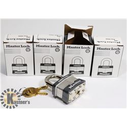NEW (4) MASTERLOCK COMMERCIAL