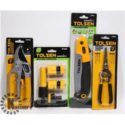 NEW A LOT OF 4 GARDEN TOOLS