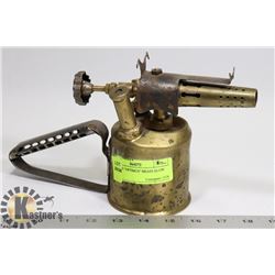 ANTIQUE "OPTIMUS" BRASS BLOW LAMP