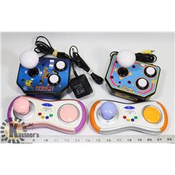 A LOT OF (4) CONTROLLERS MS PAC-MAN