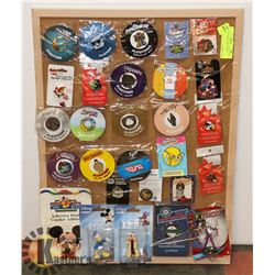 A LOT OF "LOOT" PINS W/MORE