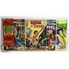Image 1 : LOT OF 5 COMICS ON BACKING BOARDS, ASSORTED