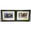 Image 1 : PAIR OF ARTIST SIGNED MALLARD PRINTS - FRAMED