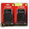 Image 1 : LOT OF TWO NEW CANON SCIENTIFIC CALCULATOR