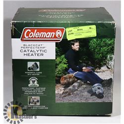 COLEMAN CATALYTIC CAMPING HEATER WITH BOX