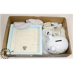 LOT OF NEW BABY BOY COLLECTION 9"X9" SHADOW BOX