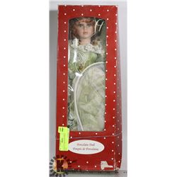 PINNACLE CREATIONS PORCELAIN DOLL.