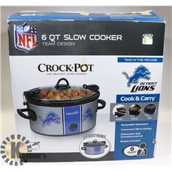 6 QUART CROCK POT - DETROIT TIGERS THEME