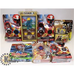 A LOT OF SEALED TOYS MARVEL IRON MAN 3