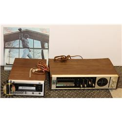 VINTAGE MASTERCRAFT 8 TRACK PLAYERS