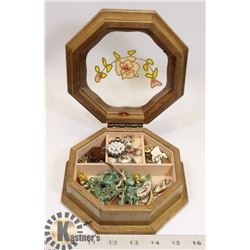 JEWELRY BOX AND CONTENTS