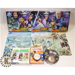 SEALED 3 STAR WARS PANORAMA & MORE. KIDS