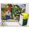 Image 1 : JOHN DEERE NAPKIN HOLDER & METAL