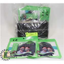 6 CLOTH MASKS WITH FILTER PLUS 20 EXTRA MASKS