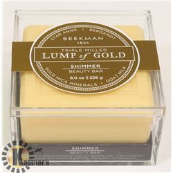 BEEKMAN 1802 TRIPLE MILLED LUMP OF GOLD