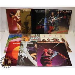 11 VINTAGE FUNK/SOUL LP'S. RICK JAMES, DAN HARTMAN