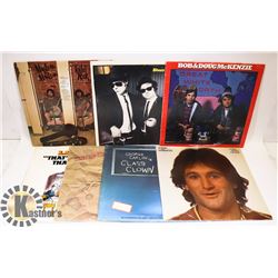 VINTAGE COMEDY LP'S X7. GEORGE CARLIN, ROBIN WILLI