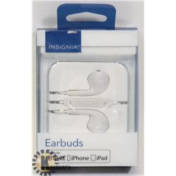NEW INSIGNIA EARBUDS FOR APPLE /IPAD