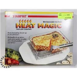 STARFRIT HEAT MAGIC MICROWAVEABLE HOT PLATE