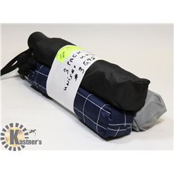 3 PACK OF ADULT SIZE UMBRELLAS