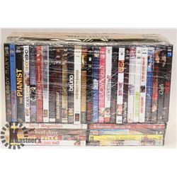 FLAT OF ASSORTED DVDS