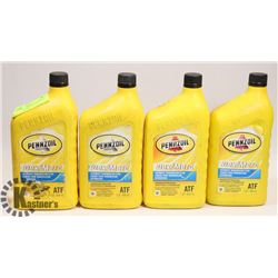 4 X 1 QUART OF PENNZOIL DEX III / MERC ATF FLUID