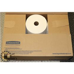 CASE OF KLEENEX ROLL TOWELS, WHITE