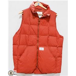 HOLDEN PACKABLE VEST: BURNT HENNA- SIZE L