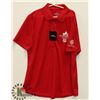 Image 1 : RED WOMENS POLO SIZE SMALL.
